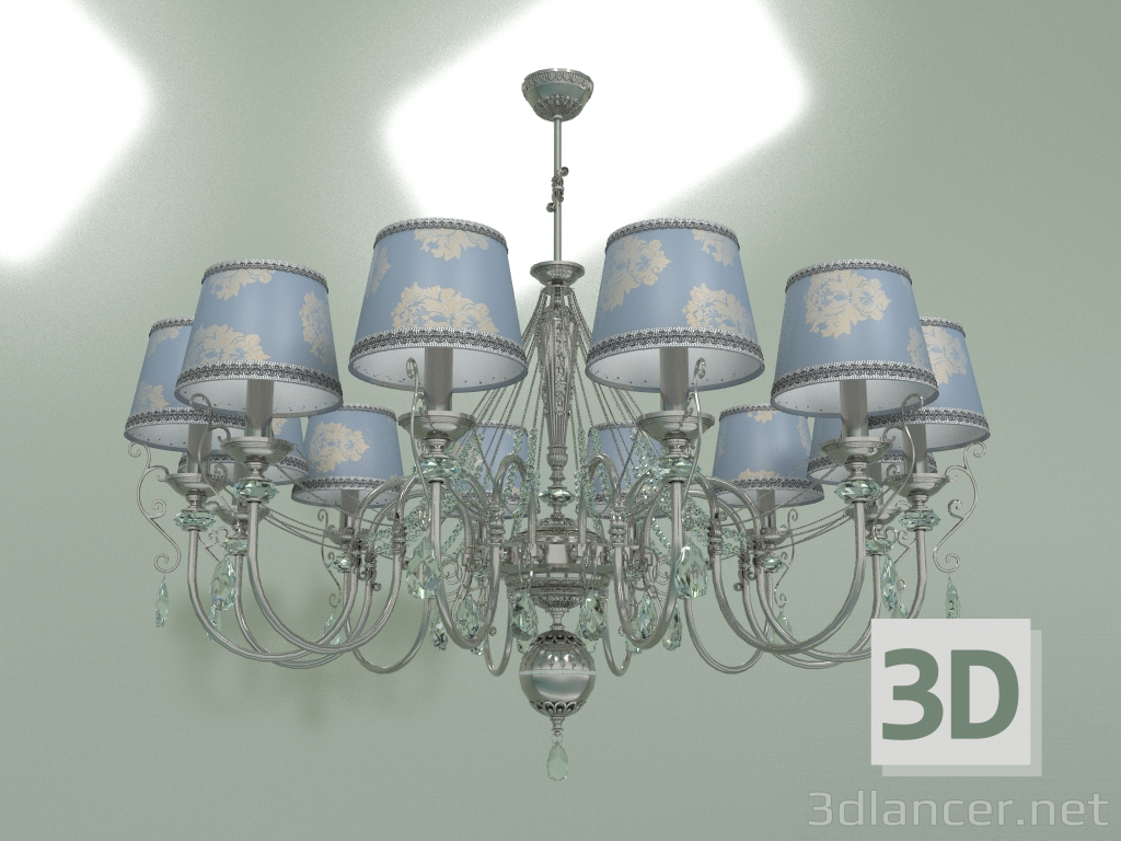 3d model Chandelier LUCA LUC-ZW-12 (NA) - preview