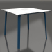 modello 3D Tavolo da pranzo 90 (Grigio blu) - anteprima