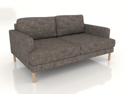 Sofa Fisht 160 cm (wooden legs)