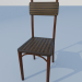 3d model Chair simple (wood) - preview