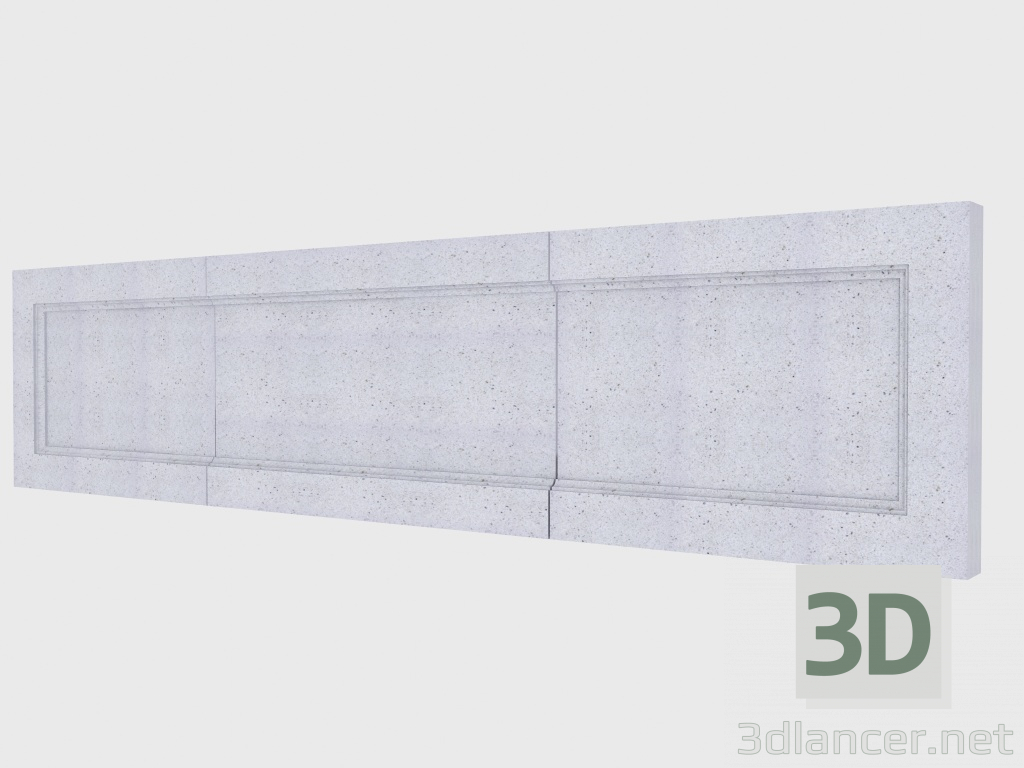 modèle 3D Panneau (FF44B) - preview