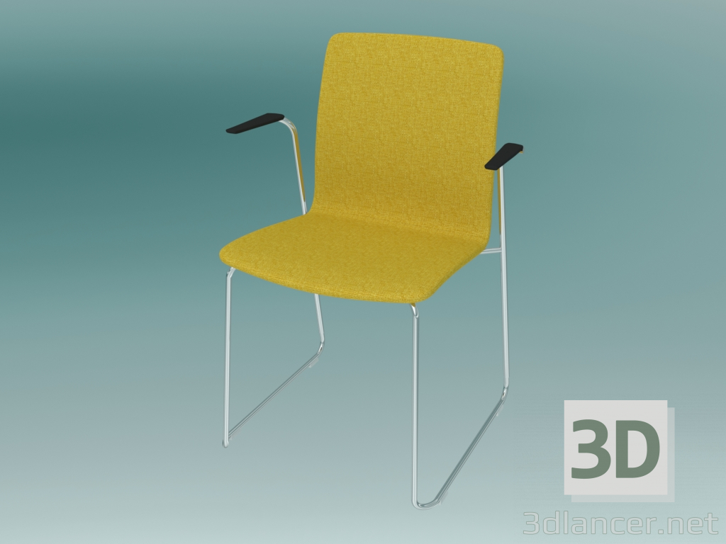 Modelo 3d Cadeira para visitantes (K42V3 2P) - preview