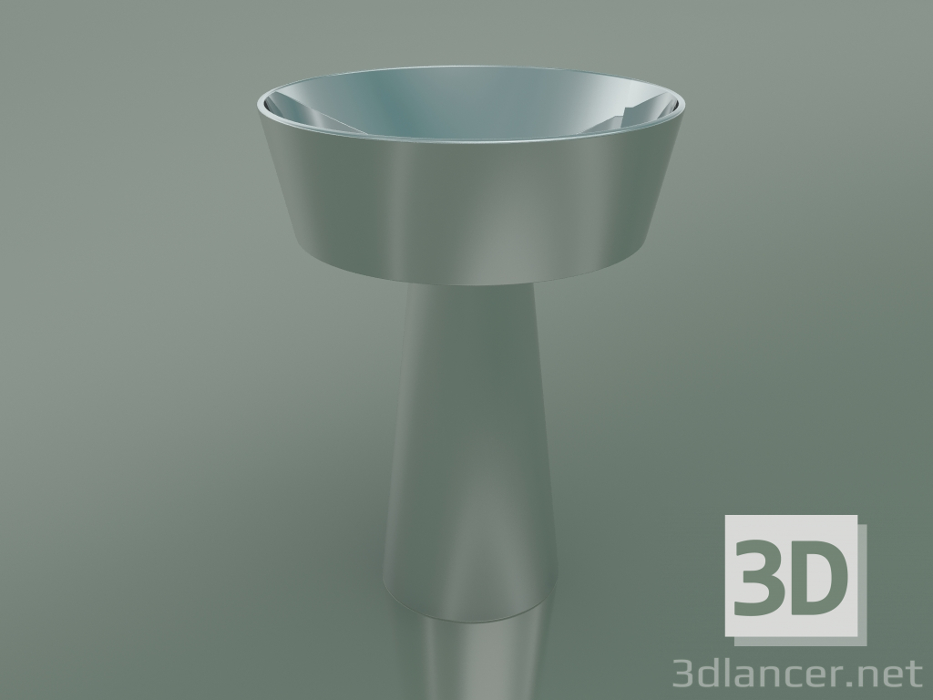 3D modeli Giravolta Vazo - Bir vazo (Platin) - önizleme