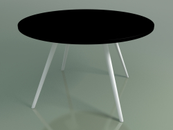 Table ronde 5452 (H 74 - P 119 cm, mélamine N02, V12)