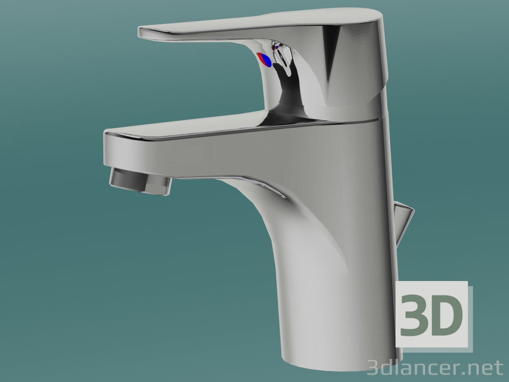 modello 3D Rubinetto lavabo Nautic (GB41214041) - anteprima