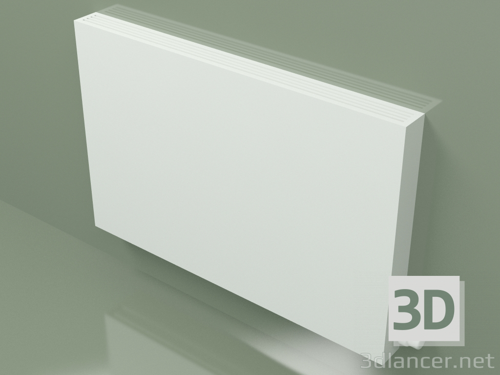 3D modeli Konvektör - Aura Slim Basic (650x1000x80, RAL 9016) - önizleme