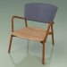 3d model Chair 027 (Metal Rust, Batyline Blue) - preview