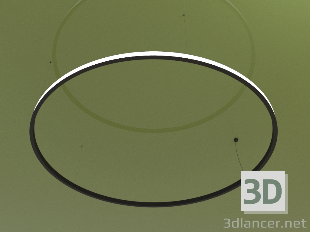 3d model Luminaire RING SIDE (D 3000 mm) - preview