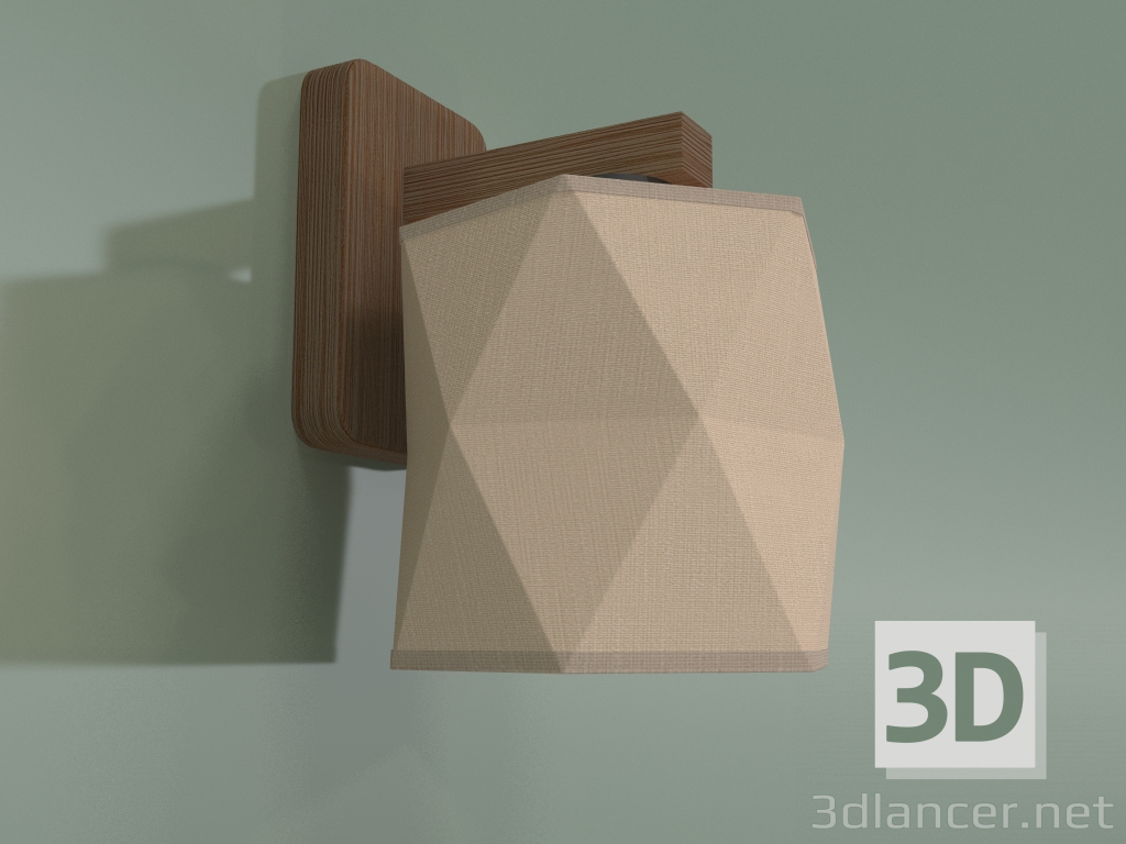 modello 3D Lampada da parete 4330 Fano - anteprima