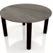 3d model Coffee table D 60 (Black, DEKTON Radium) - preview