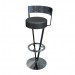 3d model High stool with backrest - preview