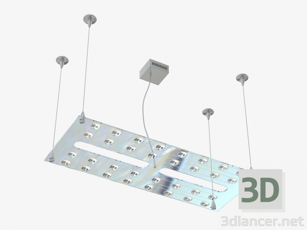 3d model Ceiling lighting fixture F03 A03 00 - preview