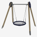 3d model Swing playground Nest (6325) - preview