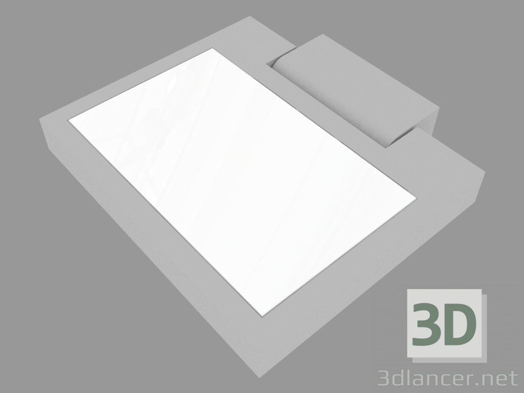3D modeli Projektör MOVIT SQUARE 320mm (S3070W) - önizleme