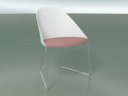 Sandalye 2209 (bir kızakta, yastık ile, CRO, PC00001 polipropilen)