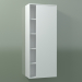 3d model Wall cabinet with 1 right door (8CUCDСD01, Glacier White C01, L 48, P 24, H 120 cm) - preview