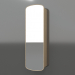 modello 3D Specchio ZL 17 (460x200x1500, legno bianco) - anteprima