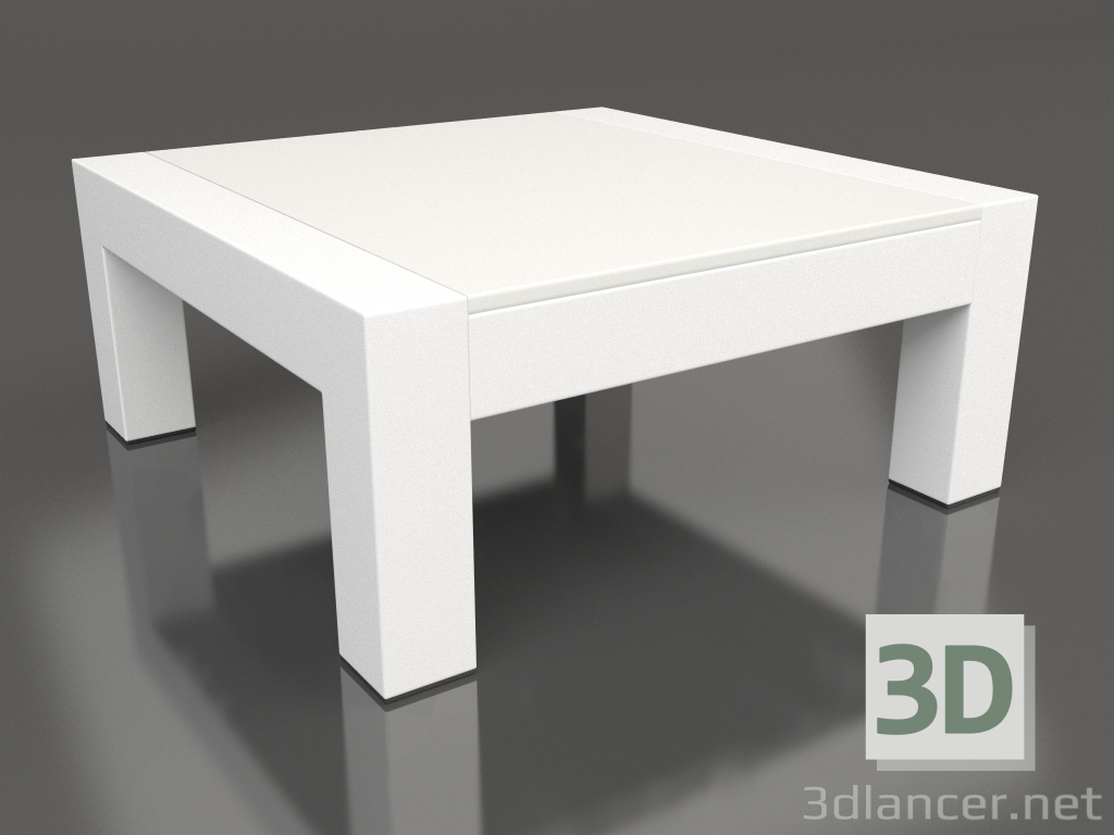3d модель Боковой стол (White, DEKTON Zenith) – превью