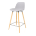 3d model Albert Kuip semi-bar stool 65 cm (Light Gray) - preview