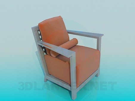 modelo 3D Silla con rodillo - escuchar modelo 3D Silla con rodillo - escuchar