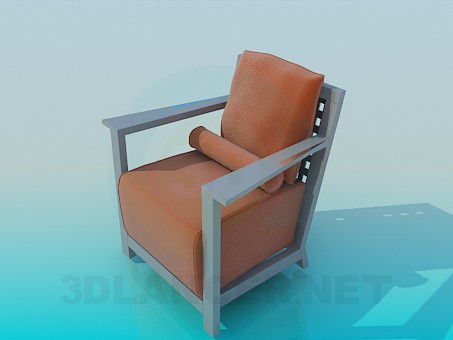 modelo 3D Silla con rodillo - escuchar modelo 3D Silla con rodillo - escuchar