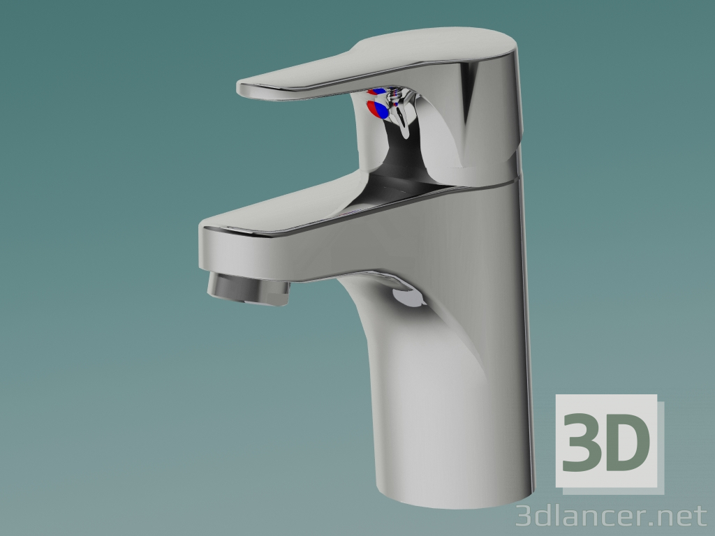 modello 3D Rubinetto lavabo Nautic (GB41214047) - anteprima