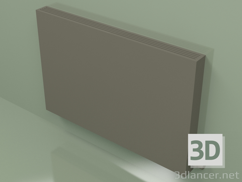 3D modeli Konvektör - Aura Slim Basic (650x1000x80, RAL 7013) - önizleme