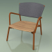 3D modeli Sandalye 027 (Metal Pas, Batyline Gri) - önizleme