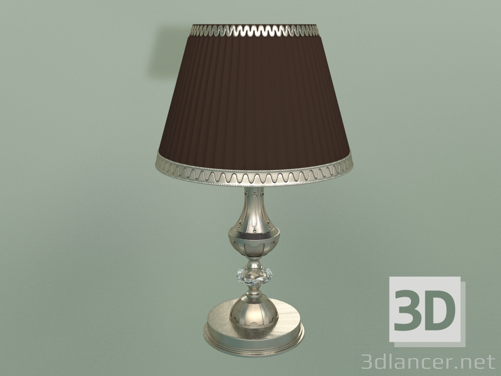 modello 3D Lampada da tavolo Lugano LUG-LN-1 - anteprima