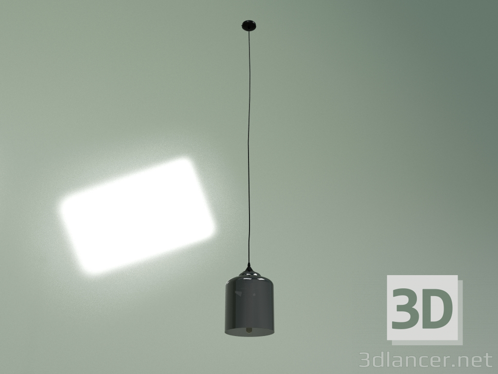 3d модель Підвісний світильник Bella (димчасто-сірий) – превью