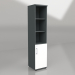 3d model Semi-bookcase Standard A58P2 (402x432x1833) - preview