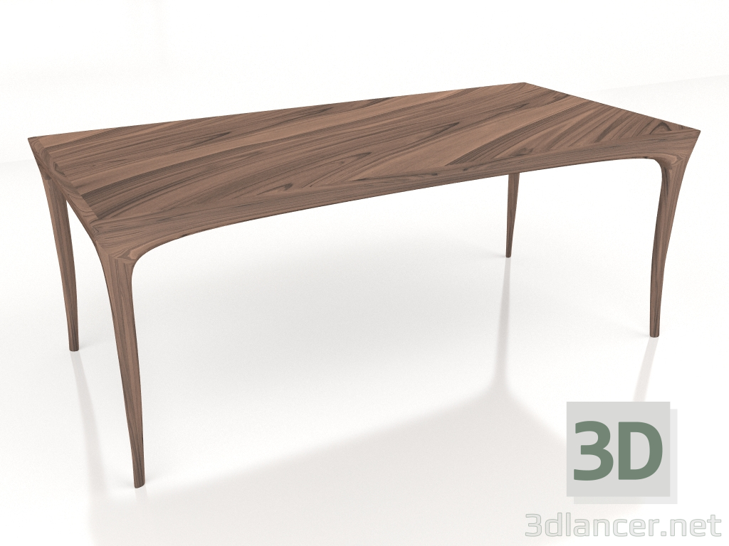 modello 3D Tavolo da pranzo Perro 191х91 - anteprima