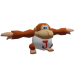 3D Donkey Kong Junior Nintendo 64 tarzı oyuna hazır Low-poly modeli satın - render