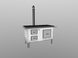 Wood range cooker / wood burning stove / León Range / 柴 爐 / дровяная печь.