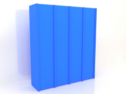 Kleiderschrank MW 05 Lack (2465x667x2818, blau)