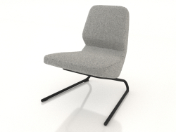 Poltroncina su gambe cantilever D25 mm
