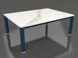 Стол журнальный 70×94 (Grey blue, DEKTON Aura)