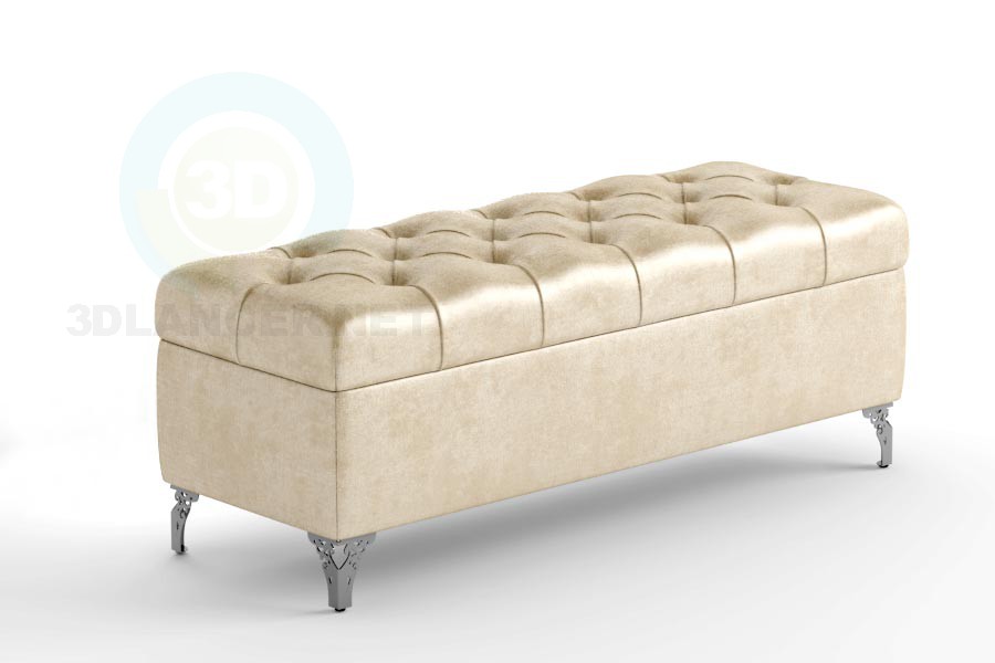 Modelo 3d Puff Fiji 120x60 - preview