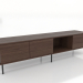 3d model TV cabinet OPEN 1800 mm (dark walnut) - preview
