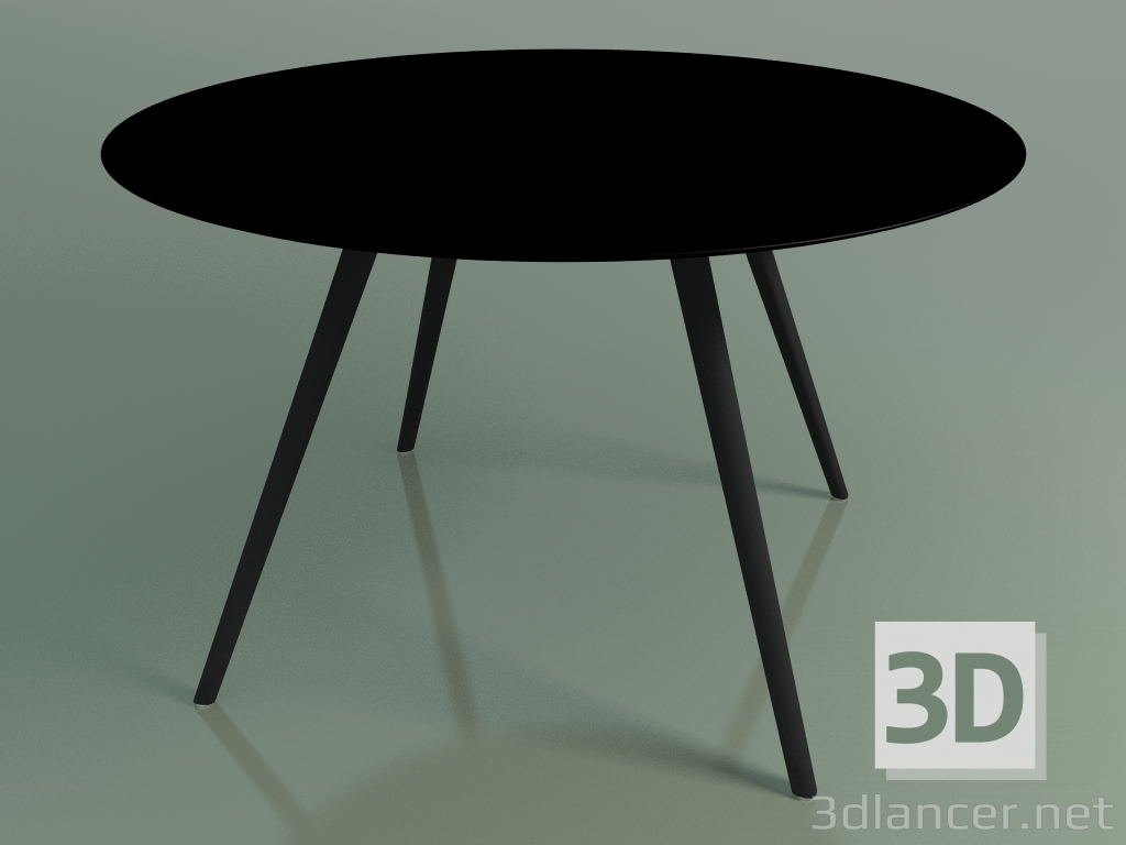 modello 3D Tavolo rotondo 5454 (H 74 - P 119 cm, HPL H03, V44) - anteprima
