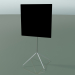 modello 3D Tavolo quadrato 5748 (H 103.5 - 69x69 cm, piegato, Nero, LU1) - anteprima