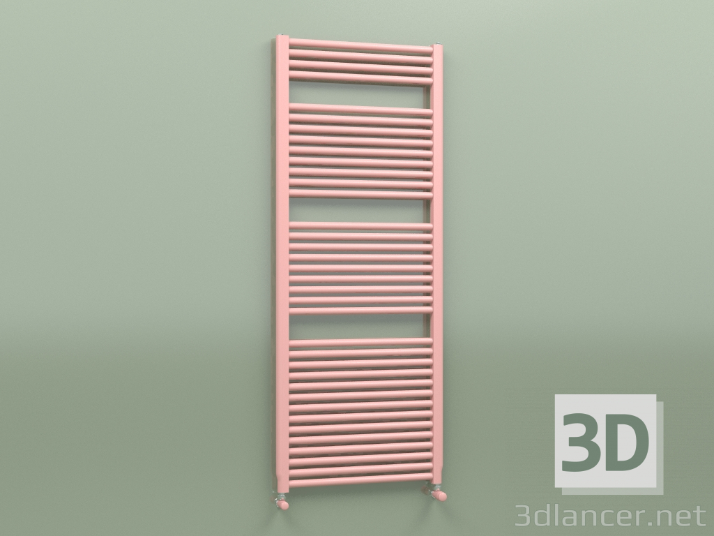 3D Modell Beheizter Handtuchhalter NOVO (1520x600, Pink - RAL 3015) - Vorschau