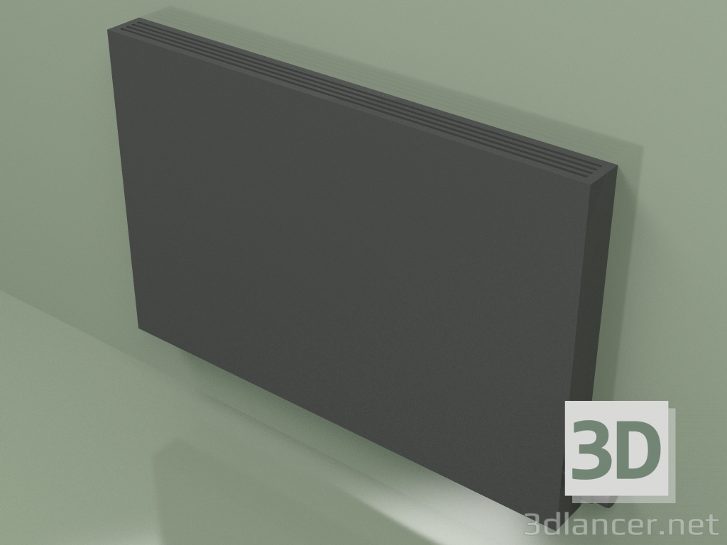 3D modeli Konvektör - Aura Slim Basic (650x1000x80, RAL 9005) - önizleme