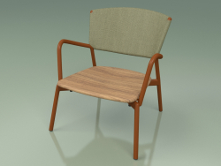 Chair 027 (Metal Rust, Batyline Olive)