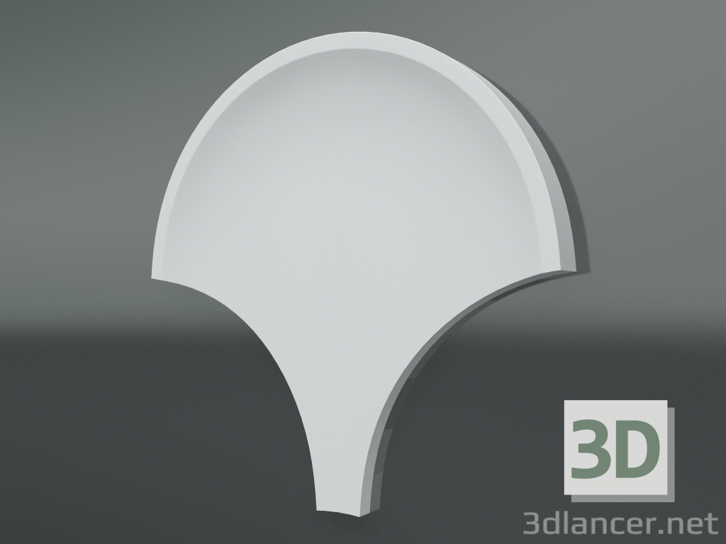 3D modeli Alçı 3d paneli M-417 - önizleme