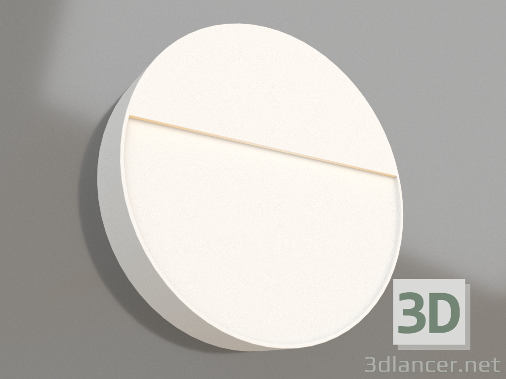 3D Modell Wand-Straßenlampe (7018) - Vorschau