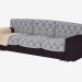3D Modell Sofa moderne Dreisitzer - Vorschau