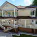 3D modeli Müstakil 2 katlı ev - önizleme