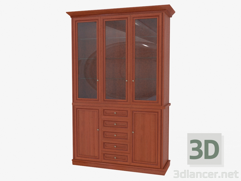 modèle 3D Mur de meubles (365-36) - preview