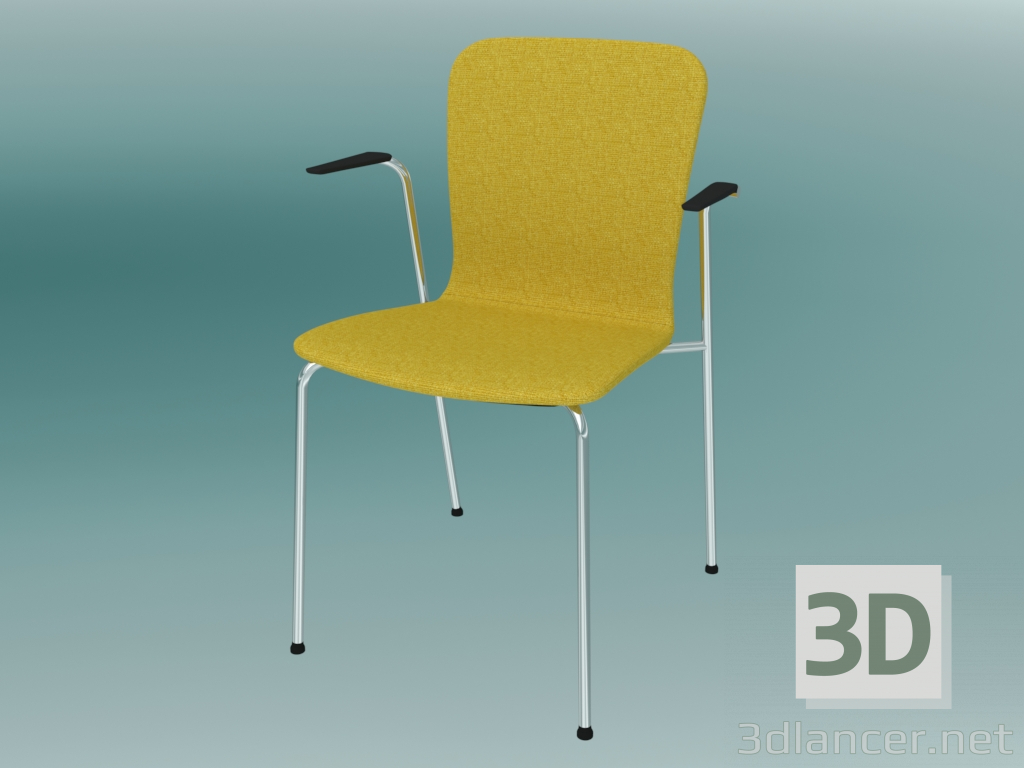 3d model Visitor Chair (K43H 2P) - preview
